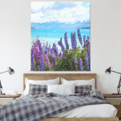 Toile lavande sur le lac (Insitu(Chambre))