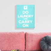 Toile Lave-linge et continuer (Insitu(Salon))