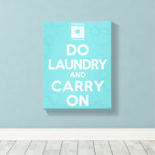 Toile Lave-linge et continuer (Insitu (Plancher de Bois))