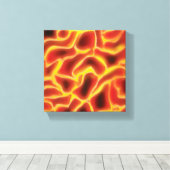 Toile Lave Magma (Insitu (Plancher de Bois))