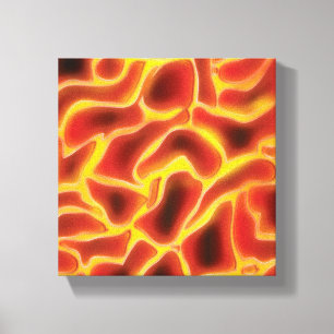 Toile Lave Magma