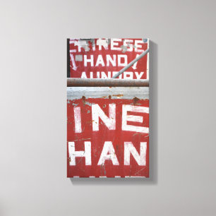 Toile Lave-mains chinoise NYC Urban Photographie New Yor