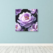 Toile Lavender Dream Peonies (Insitu (Plancher de Bois))