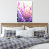 Toile Lavender Field Sunshine (Insitu(Chambre))