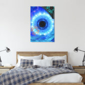 TOILE L'AVENIR ET LE PASSÉ EN UNE SEULE PORTE. (Insitu(Chambre))