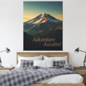 Toile L'aventure attend la conception murale (Insitu(Chambre))