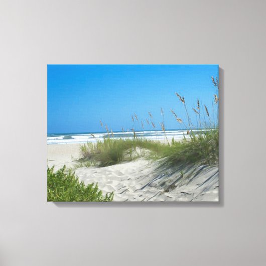 Toile L'avoine marine à Ocracoke (Recto)
