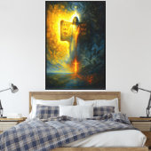 Toile L'axe de la révélation (Insitu(Chambre))