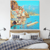 Toile ldp ATRANI - Côte d'Amalfi - (Insitu(Chambre))