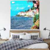Toile ldp BELLAGIO - Lac de Côme - (Insitu(Chambre))