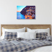 Toile ldp POSITANO Côte Amalfi - coucher de soleil pris (Insitu(Chambre))
