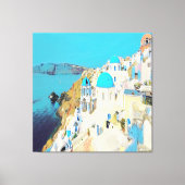 Toile ldp SANTORINI - vue - (Recto)