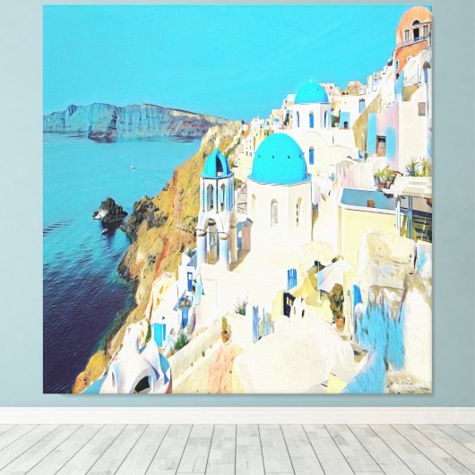 Toile ldp SANTORINI - vue - (Insitu (Plancher de Bois))