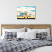 Toile ldp TOUR EIFFEL - Paris - vue (Insitu(Chambre))
