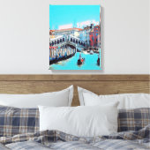 Toile ldp VENICE - gondolas - rialto - (Insitu(Chambre))