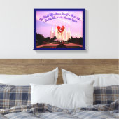 Toile LDS Washington, D.C. Temple (Insitu(Chambre))