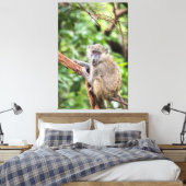 Toile Le babouin d'olive dans l'arbre (Insitu(Chambre))