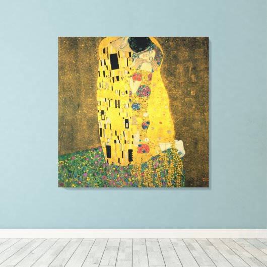 Toile Le baiser (Insitu (Plancher de Bois))