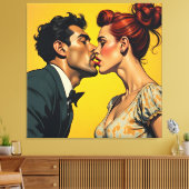 Toile Le baiser (Insitu(Salon))