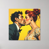 Toile Le baiser (Recto)