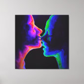 Toile Le baiser (Recto)