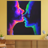 Toile Le baiser (Insitu(Salon))