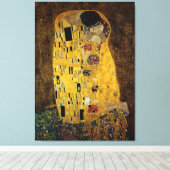 Toile Le baiser de Gustav Klimt (Insitu (Plancher de Bois))