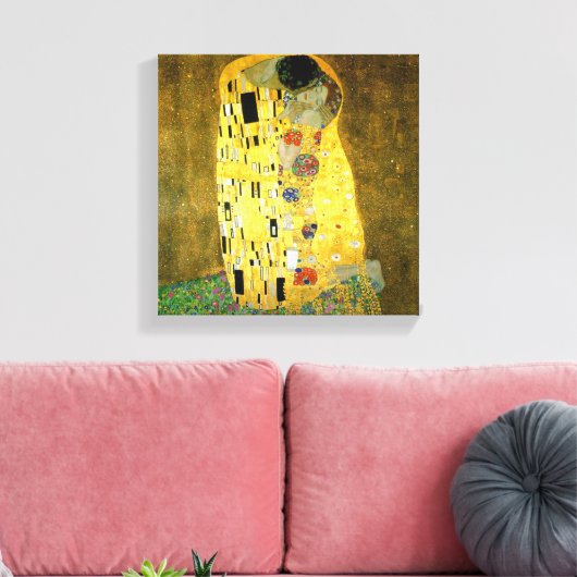 Toile Le baiser de Gustav Klimt (Insitu(Salon))