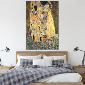 Toile Le baiser de Gustav Klimt (vers 1908) (Insitu(Chambre))