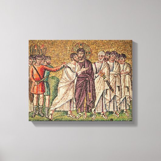 Toile Le baiser de Judas, Scènes de la vie du Christ (Recto)