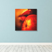 Toile Le Baiser de Nectarine – Un Portrait Intime (Insitu (Plancher de Bois))
