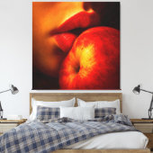 Toile Le Baiser de Nectarine – Un Portrait Intime (Insitu(Chambre))