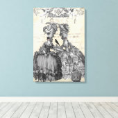 Toile Le bal d'Halloween (Insitu (Plancher de Bois))