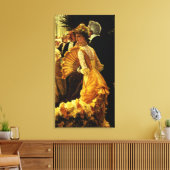 Toile Le bal, vers 1878 (Insitu(Salon))