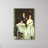 Toile Le Balcon (Le Balcon) d'Edouard Manet (Recto)