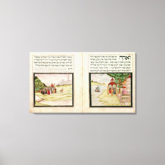 Toile Le Bannissement de Hagar et Ismaël (Recto)