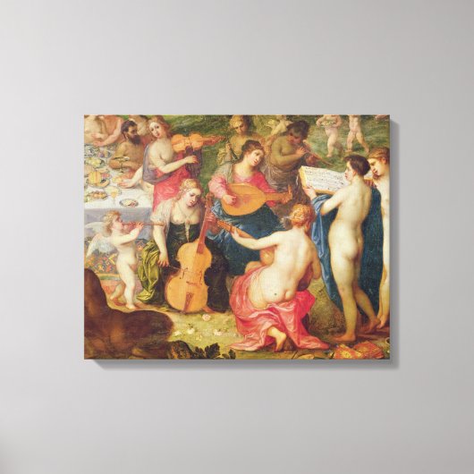 Toile Le Banquet des Dieux (Recto)
