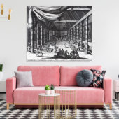 Toile Le Banquet royal, illustration (Insitu(Salon))