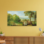 Toile Le baptême de l'Eunuch éthiopien (Insitu(Salon))