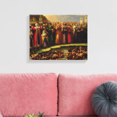 Toile Le baptême du peuple Murom (Insitu(Salon))