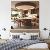 Toile Le bar circulaire du concepteur (Insitu(Chambre))