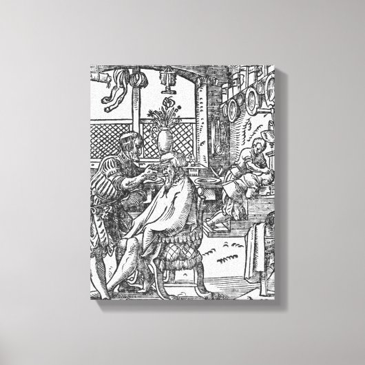 Toile Le Barbier (Recto)