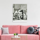 Toile Le baron...saluée candidate (Insitu(Salon))