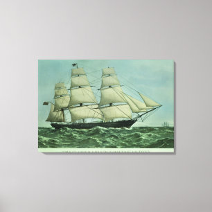 Toile Le bateau de tondeuse "Highflyer", 1111 tonnes