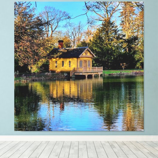 Toile Le Bateau House (Insitu (Plancher de Bois))