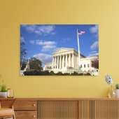 Toile Le bâtiment de la Cour suprême des États-Unis à (Insitu(Salon))