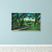 Toile Le Beau Jardins EnsoleillésPasadena, CA (Insitu (Plancher de Bois))