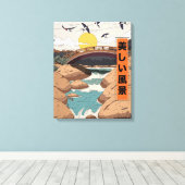 Toile Le Beau Paysage (Insitu (Plancher de Bois))