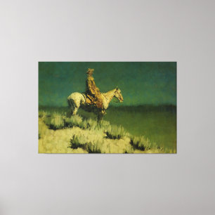 Toile Le berger de nuit de Frederic Remington (circa