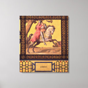 Toile Le bien et le mal : Libido, 1832 (détail de 89709)
